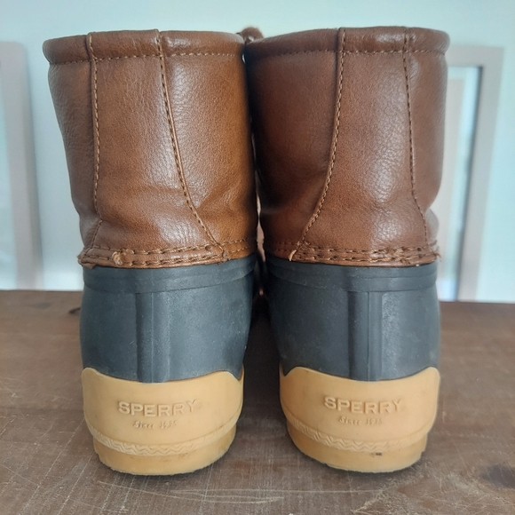 🎁 5/$25 Sperry duck boots, Port boots,  size 3M - Picture 7 of 12